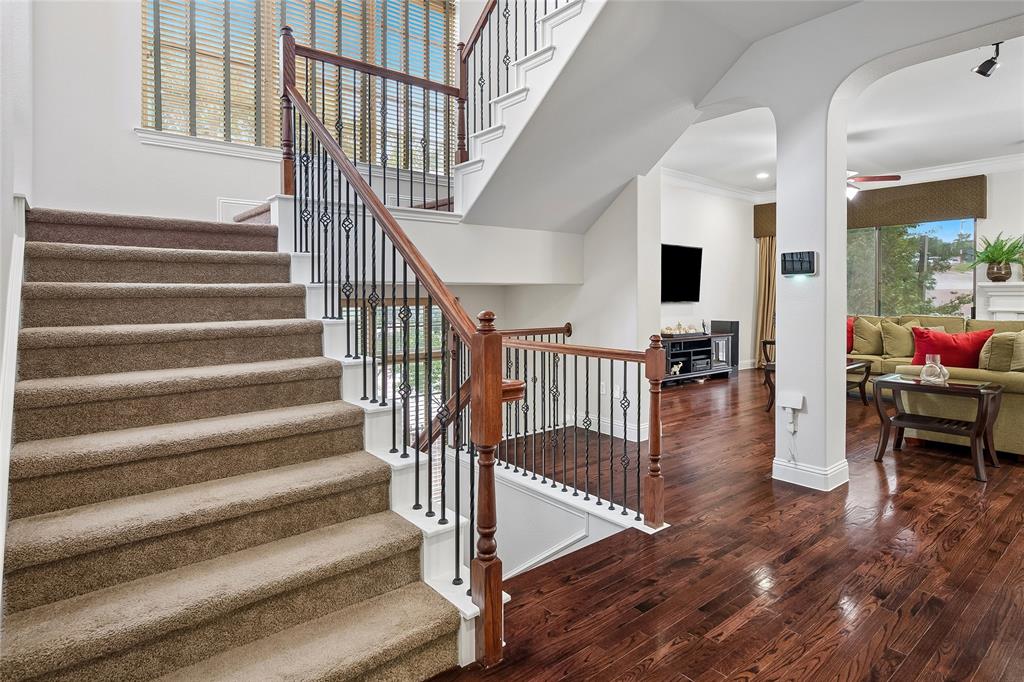 835 Rockingham Drive Irving, TX 75063 - Photo 13 of 30 Ready to go upstairs to see the amazing primary suite?