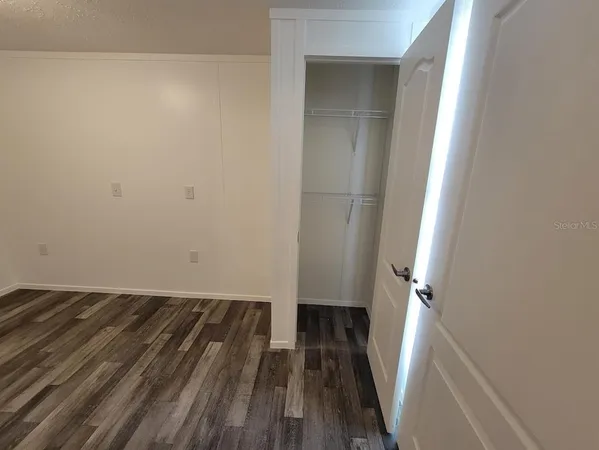 a view of wooden floor