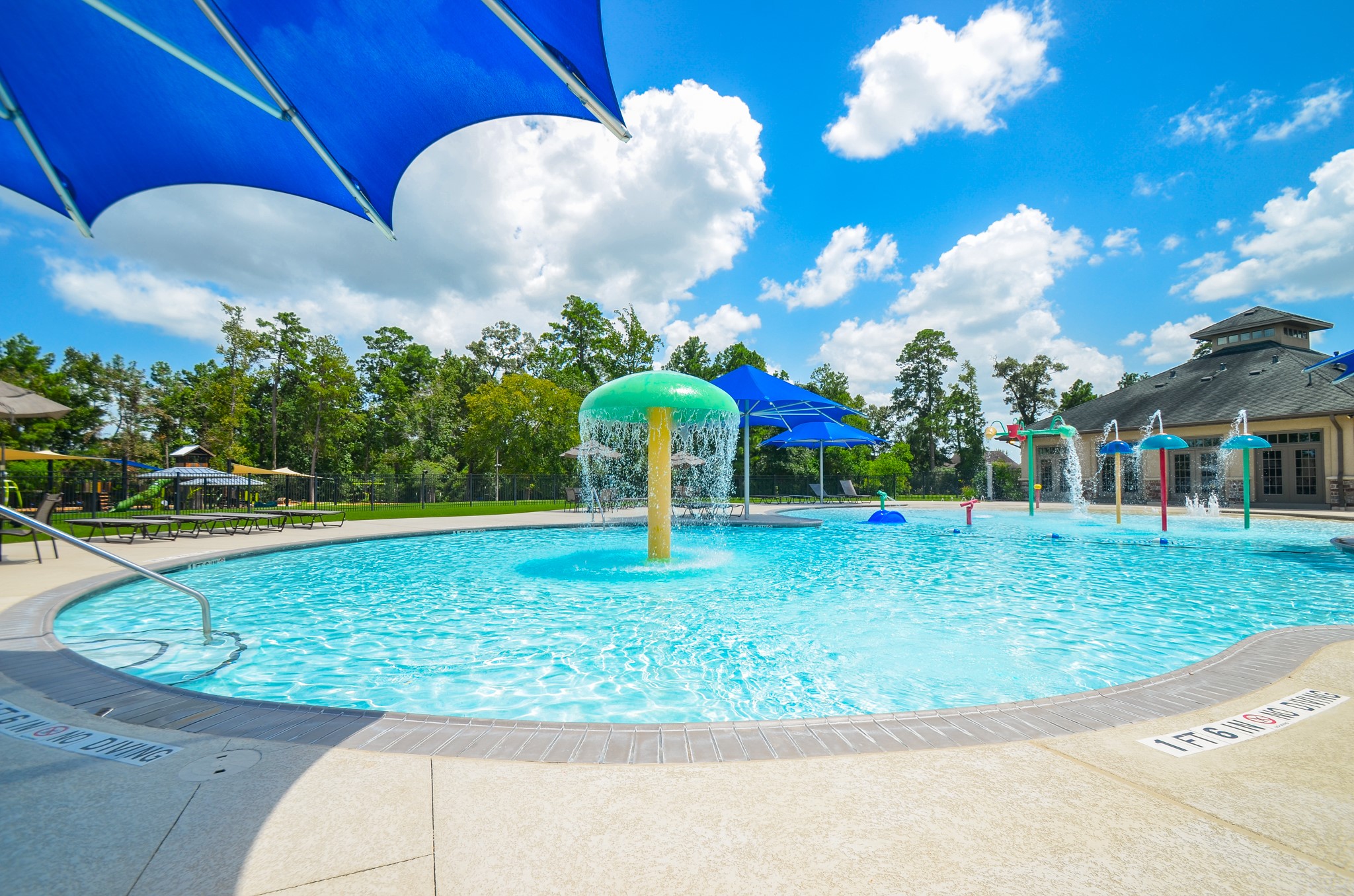 6210 Pinewood Heights Drive Spring, TX 77389 - Photo 12 of 13 a view of a swimming pool with a yard