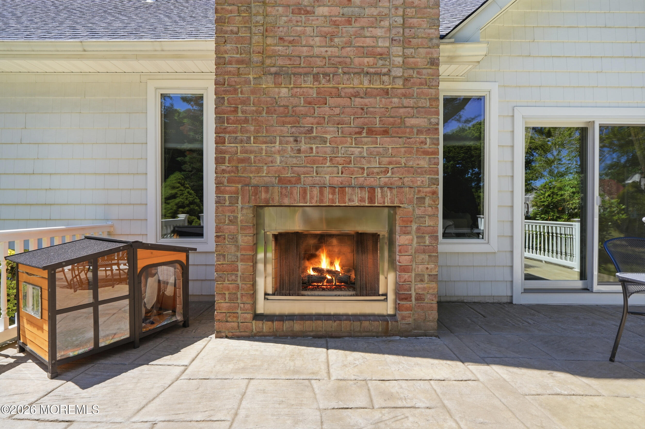 478 Rickey Lane Long Branch, NJ 07740 - Photo 58 of 64 a view of outdoor space fire place and barbeque oven