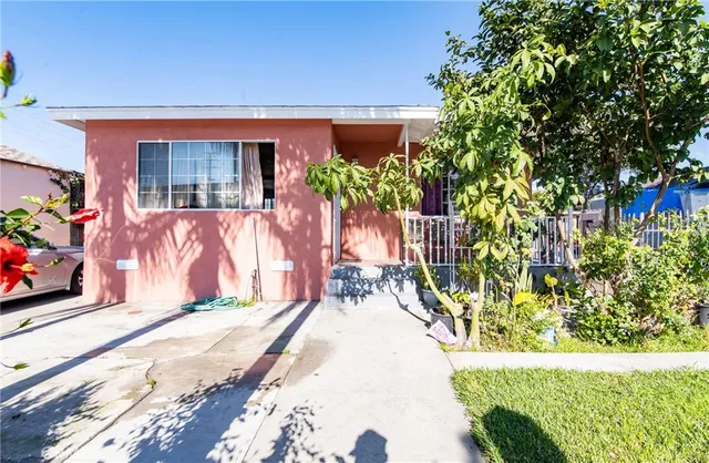 a view of swimming pool with a yard