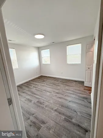 wooden floor in a room