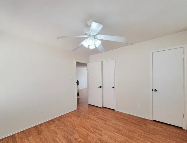 a window in an empty room