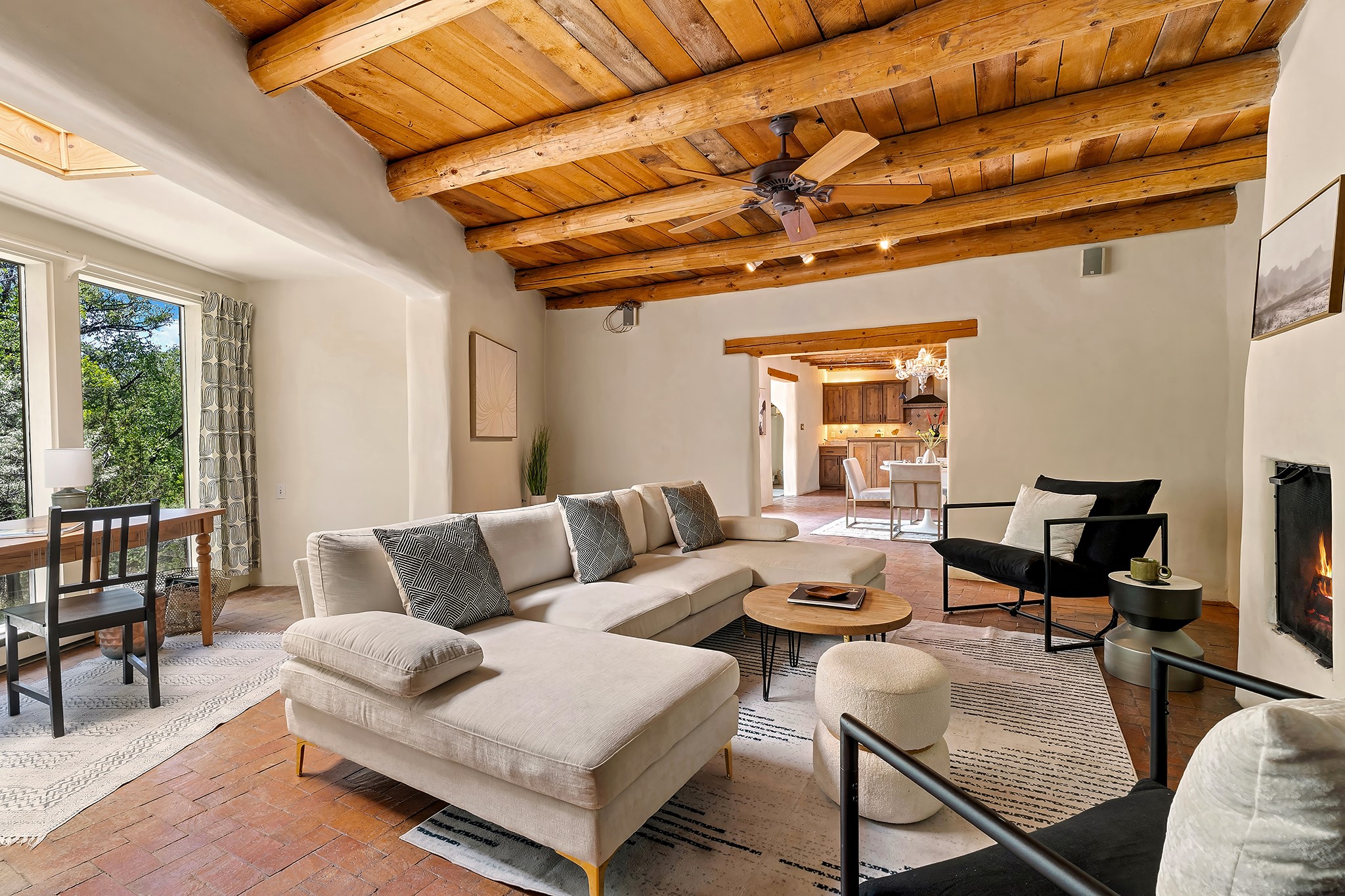 187 Tesuque Village Road Santa Fe, NM 87506 - Photo 10 of 42 Living Room