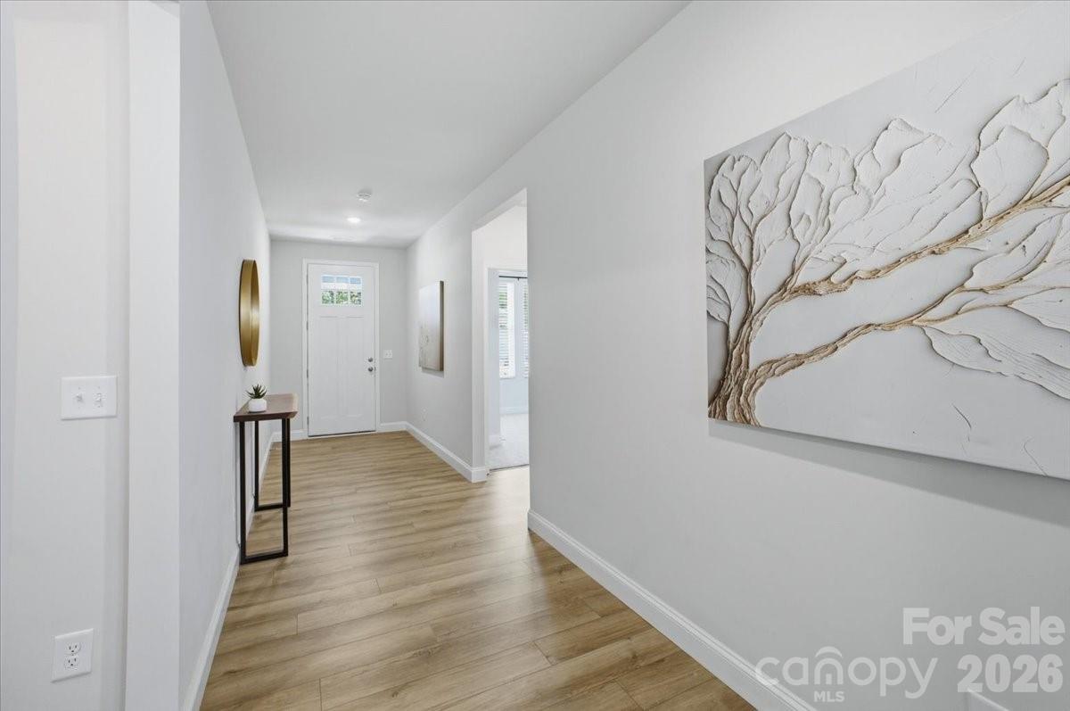 602 Banter Lane Cramerton, NC 28056 - Photo 11 of 33 a view of entryway with wooden floor