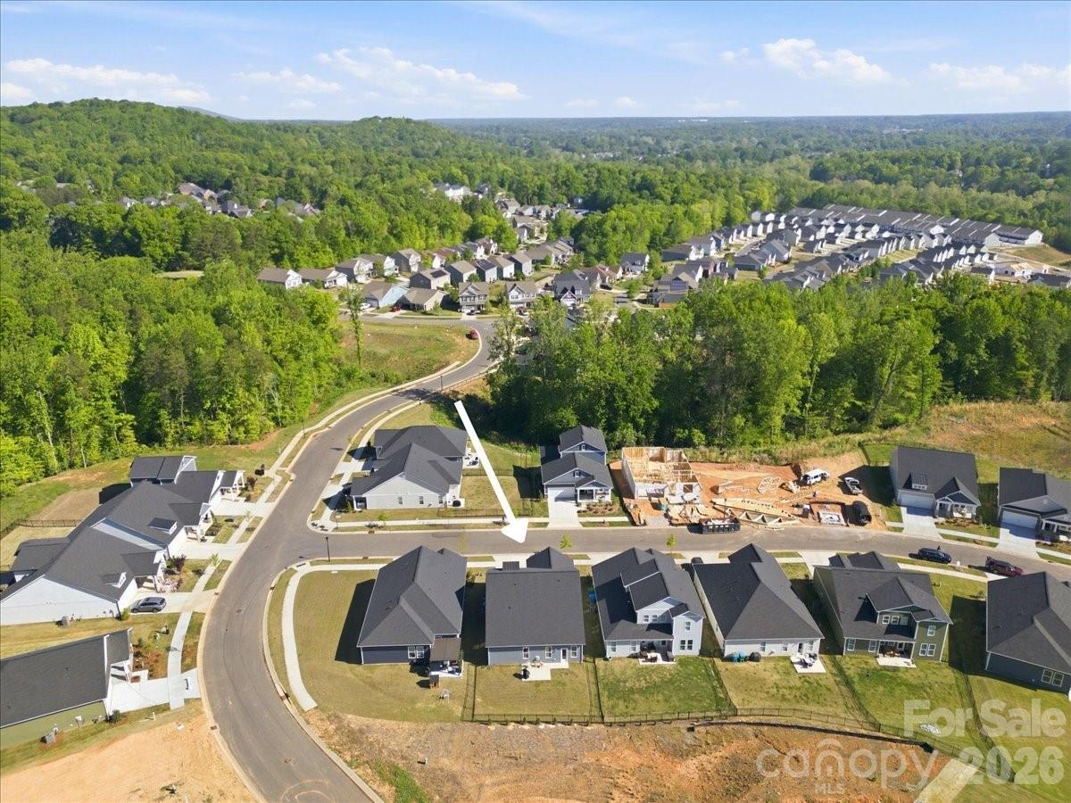 602 Banter Lane Cramerton, NC 28056 - Photo 33 of 33 an aerial view of a house with outdoor space and lake view