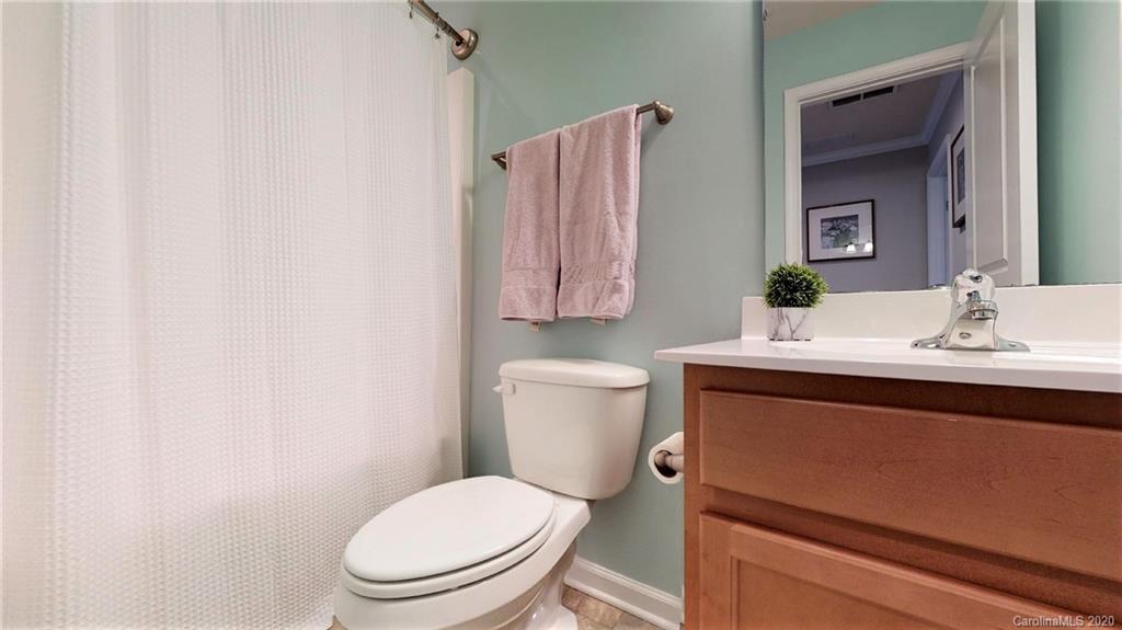 3010 Fallondale Road Waxhaw, NC 28173 - Photo 30 of 44 a bathroom with a sink a toilet and mirror