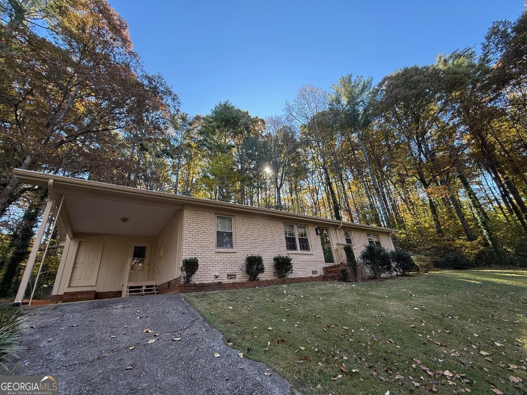 238 Settlers Point Clarkesville, GA 30523 - Photo 25 of 27 a house view with a backyard space