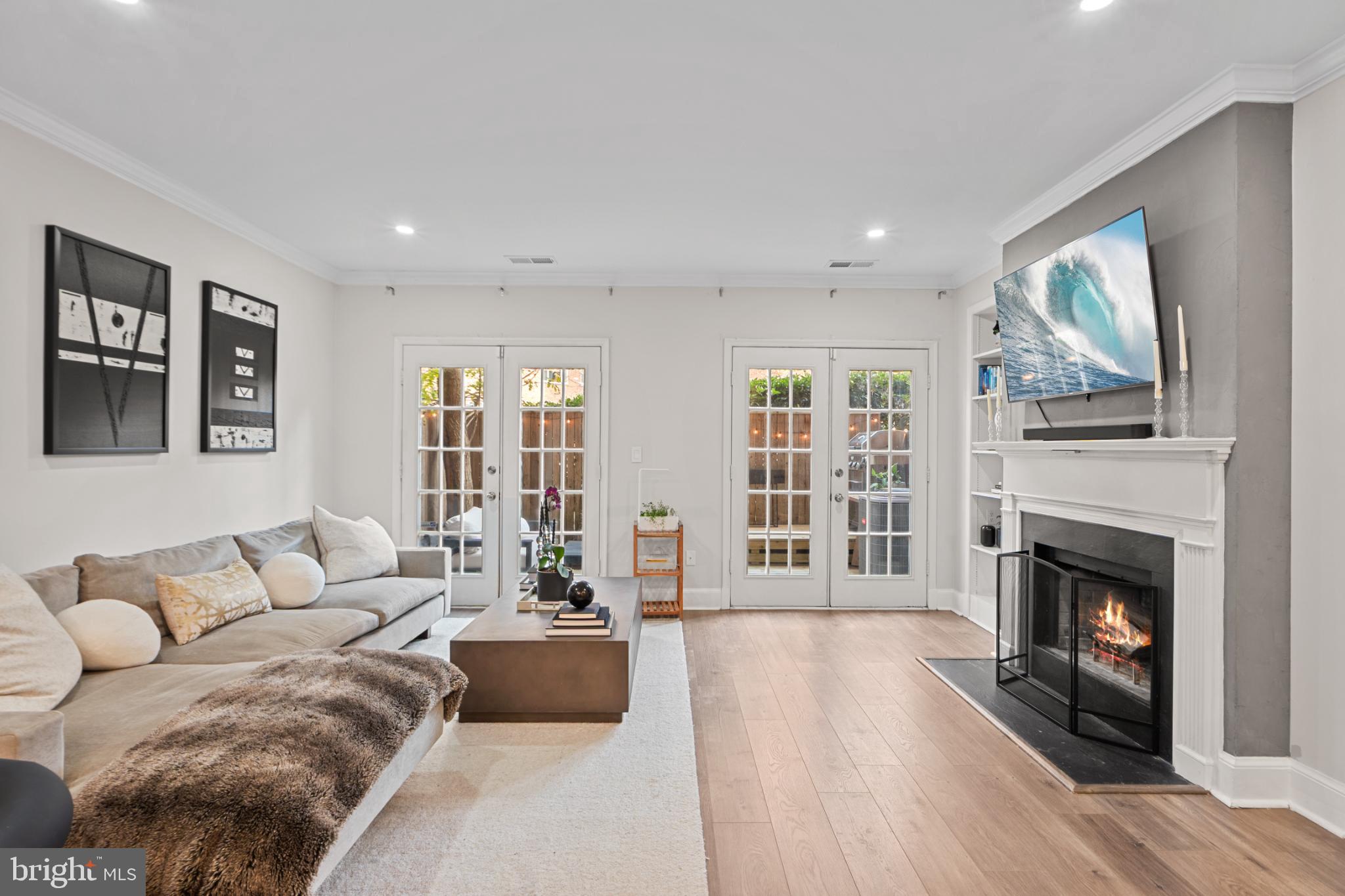 Cozy living space with modern elegance.