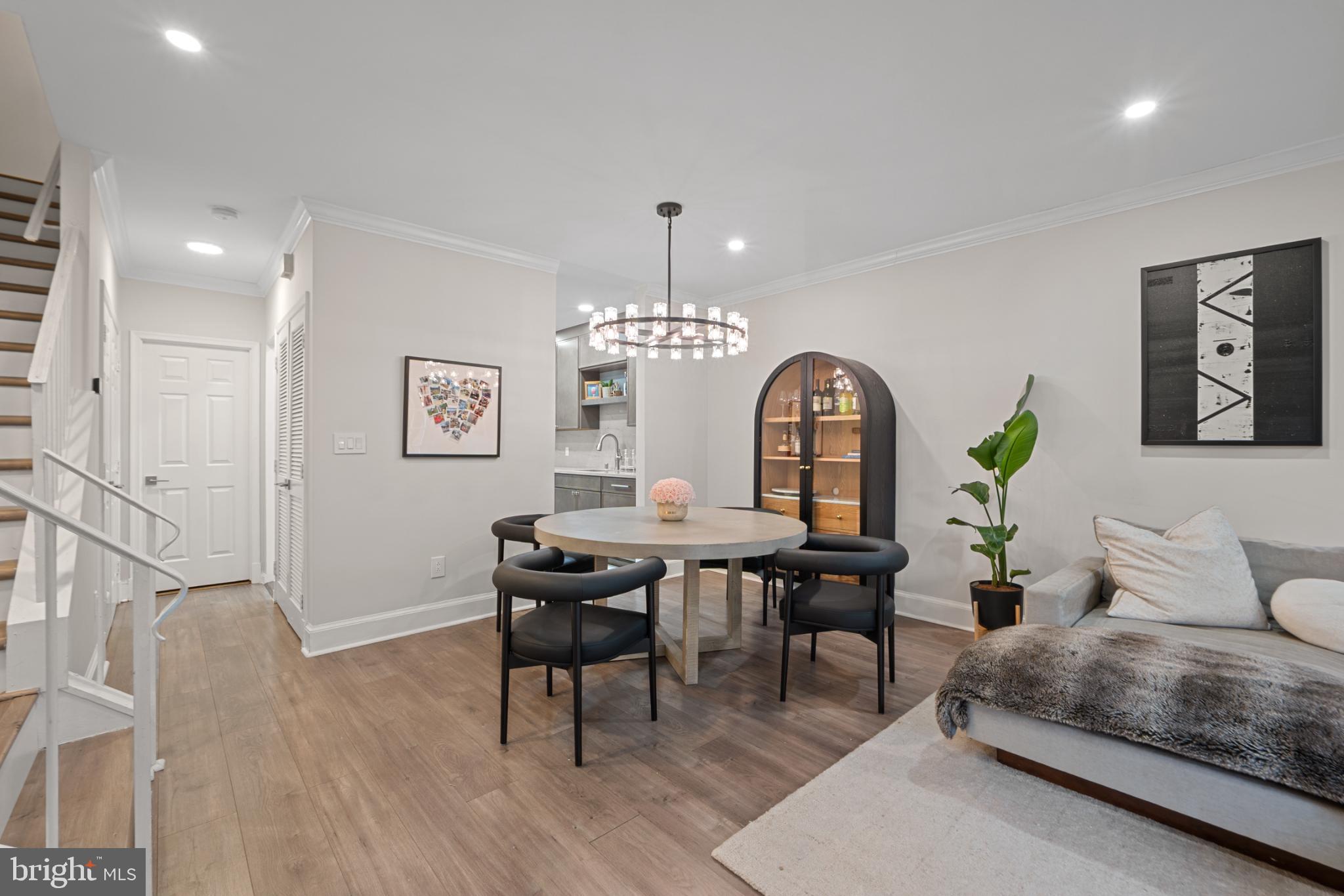 4311 Massachusetts Avenue Northwest Washington, DC 20016 - Photo 24 of 30 Modern elegance in a bright dining space.