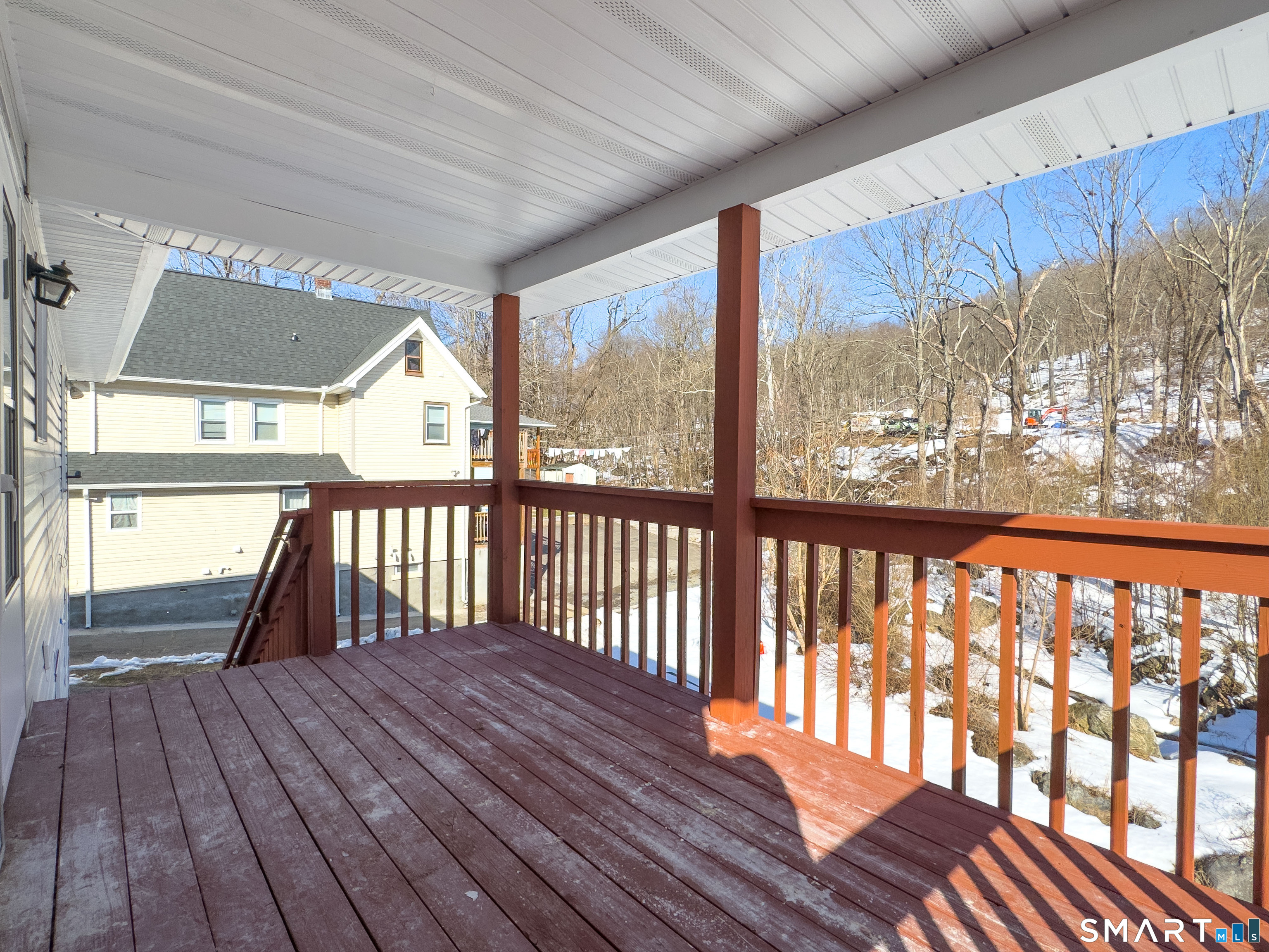 53 High Street Naugatuck, CT 06770 - Photo 23 of 28 a view of porch with wooden floor
