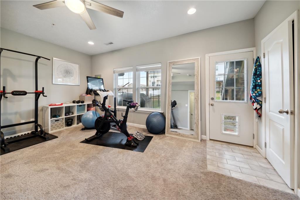 25 Truman Circle McKees Rocks, PA 15136 - Photo 20 of 25 a view of a room with gym equipment