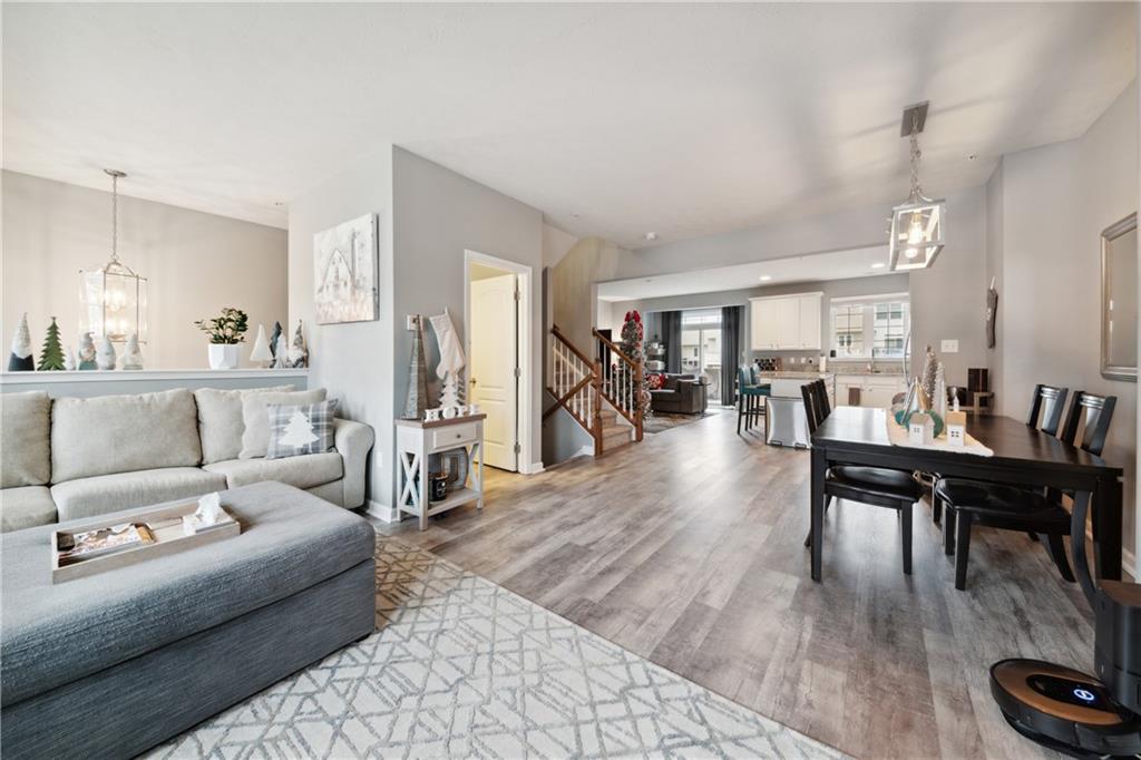 25 Truman Circle McKees Rocks, PA 15136 - Photo 3 of 25 a living room with furniture and wooden floor