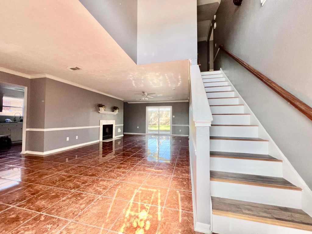 19514 Azalea Valley Drive Katy, TX 77449 - Photo 2 of 28 a view of entryway and hall with wooden floor