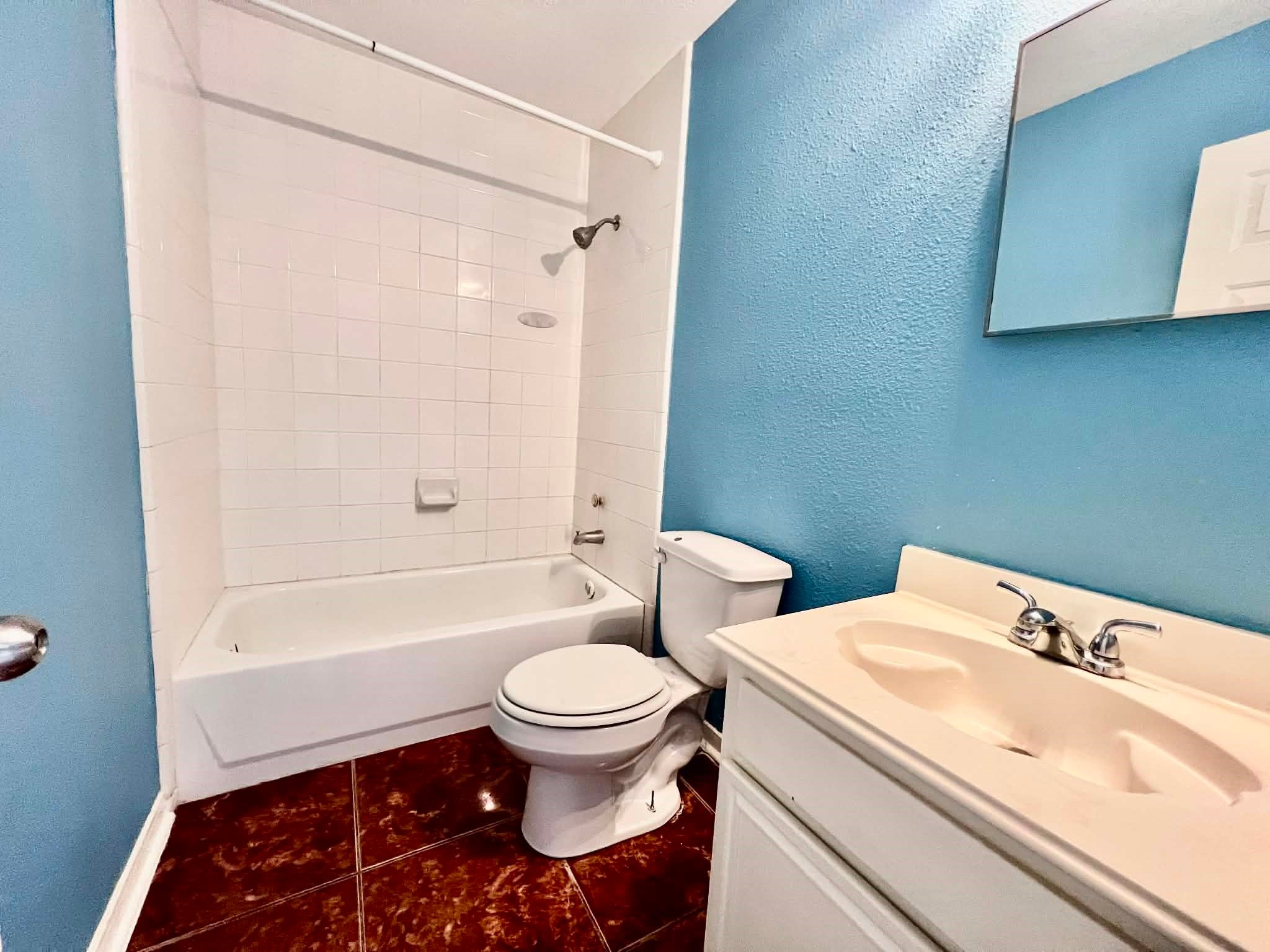 19514 Azalea Valley Drive Katy, TX 77449 - Photo 23 of 28 a bathroom with a sink toilet and shower