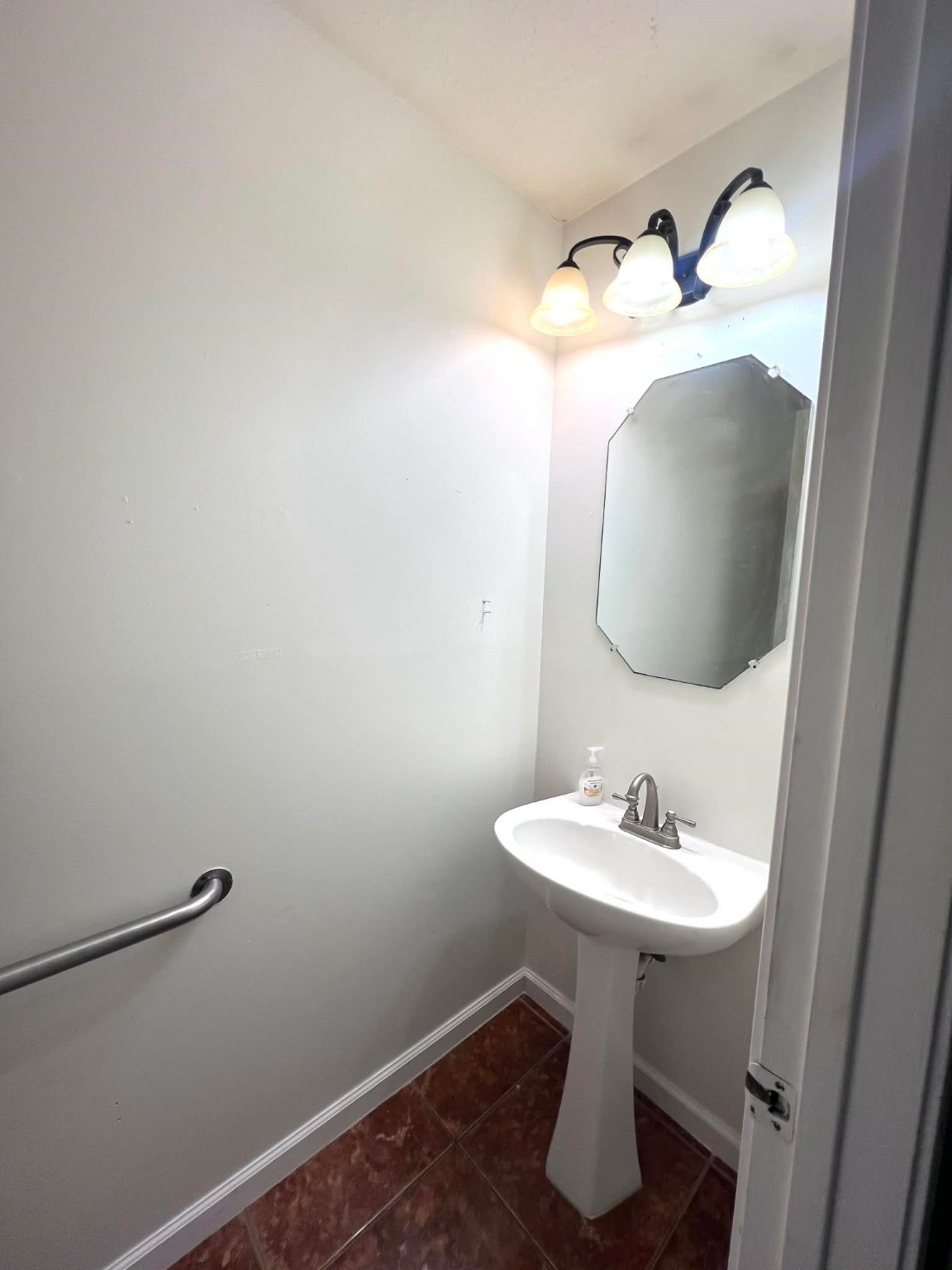 19514 Azalea Valley Drive Katy, TX 77449 - Photo 8 of 28 a bathroom with a sink and mirror