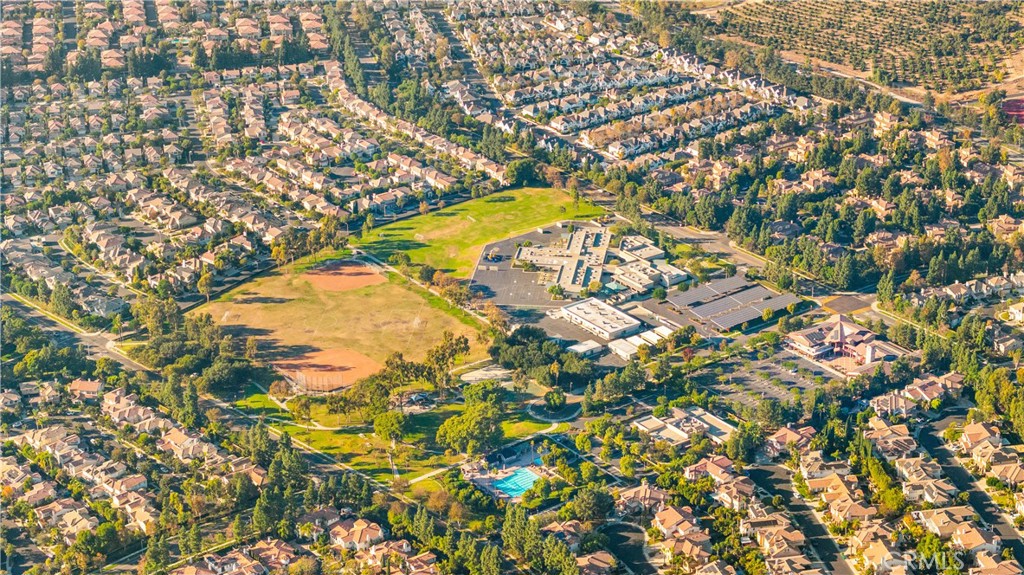 111 Lovelace Irvine, CA 92620 - Photo 50 of 55 an aerial view of residential houses with outdoor space