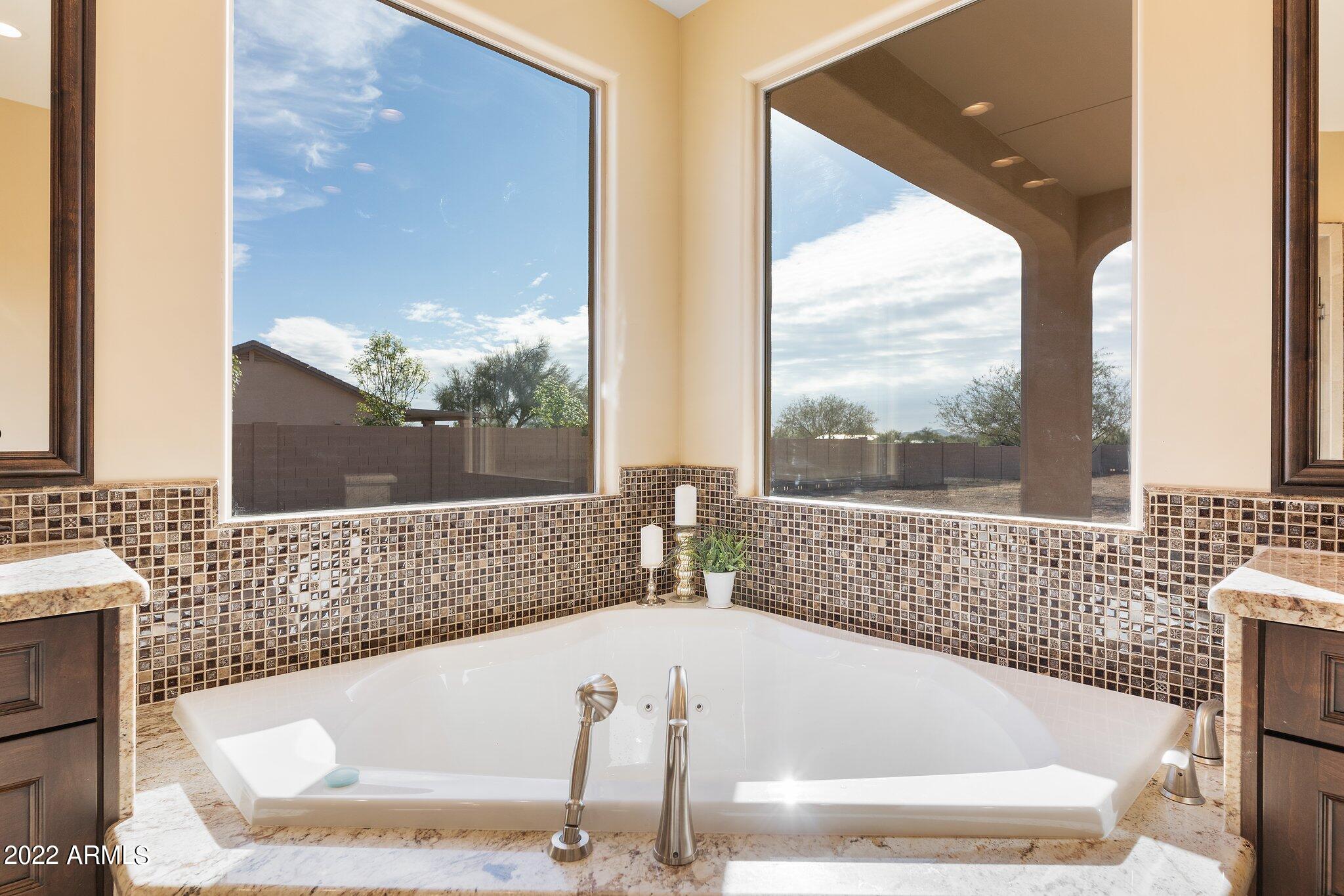 1315 West Irvine Road Phoenix, AZ 85086 - Photo 16 of 34 Spa Time with Mountain Views
