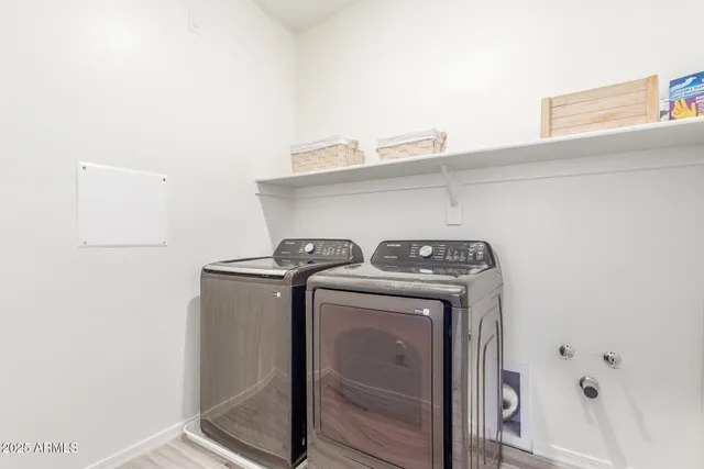a view of balcony with furniture