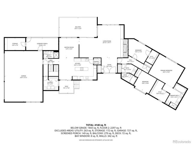 a picture of a floor plan
