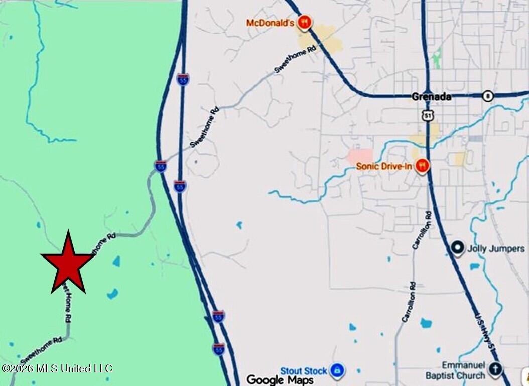 2743 Sweet Home Road Grenada, MS 38901 - Photo 8 of 9 Map 1