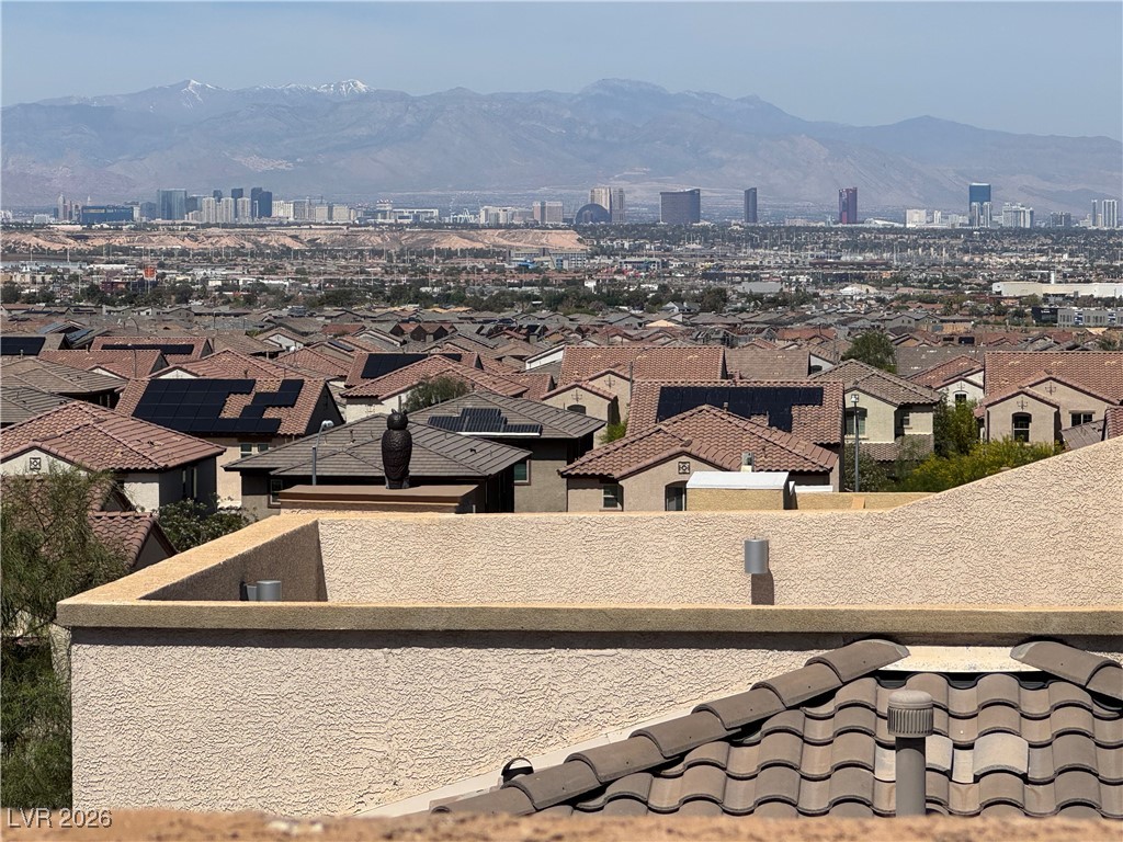 355 Gracious Way Henderson, NV 89011 - Photo 38 of 65 Full strip view from roof deck featuring a beautiful mountain view