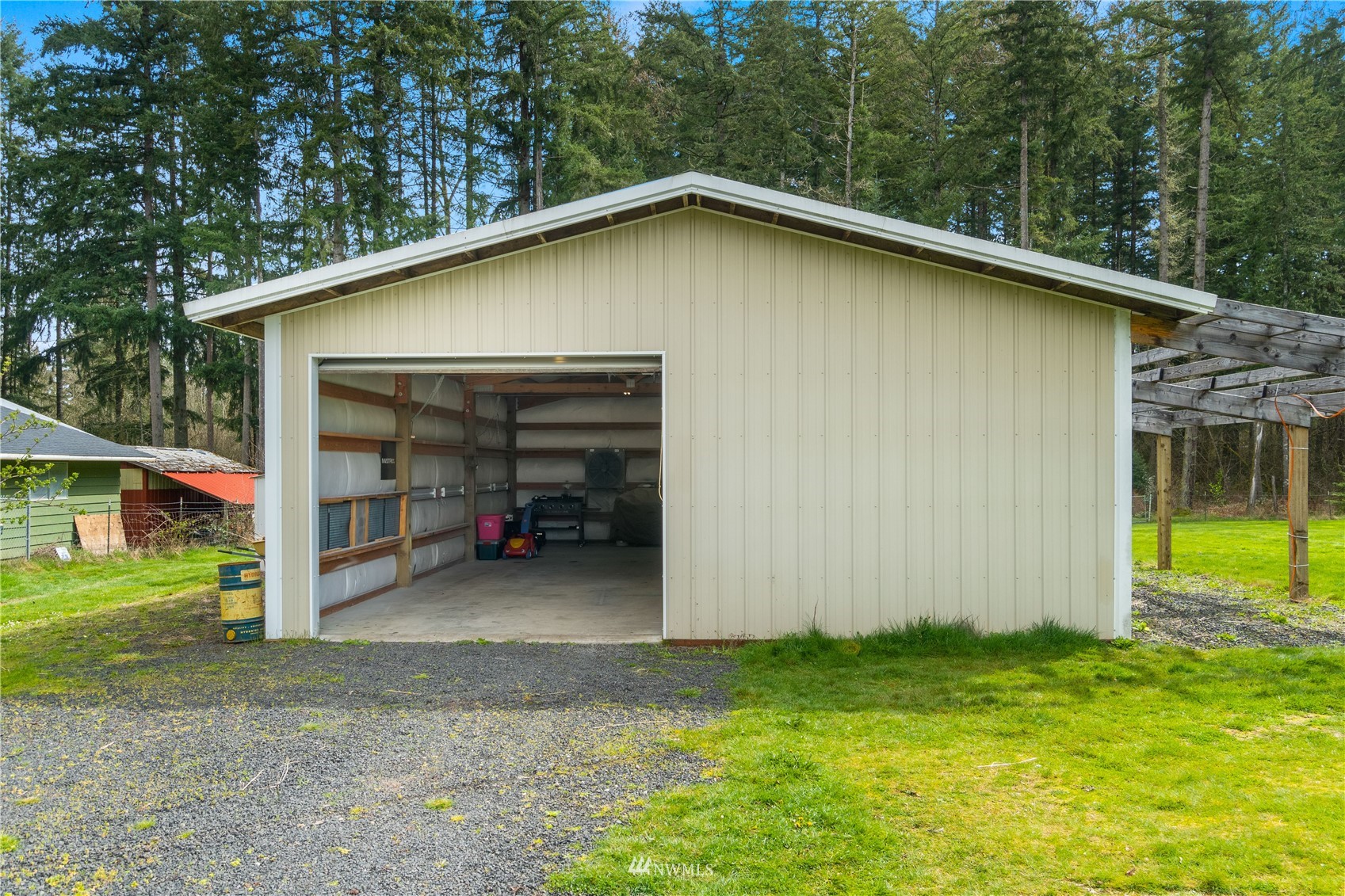 151 Fircrest Road Napavine, WA 98532 - Photo 22 of 28 a view of a house with backyard