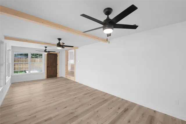 wooden floor in an empty room