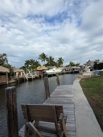 a view of a lake from a balcony