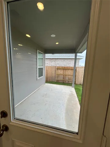 a view of empty room