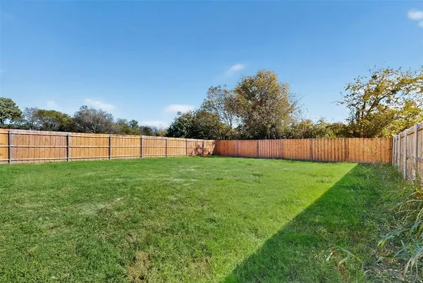 a view of outdoor space with a garden