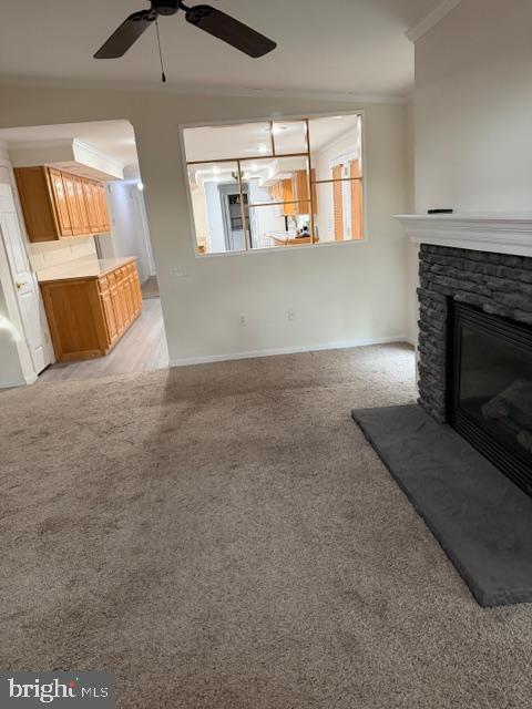10505 Cedarville Road Brandywine, MD 20613 - Photo 3 of 23 Cozy living space with inviting fireplace.