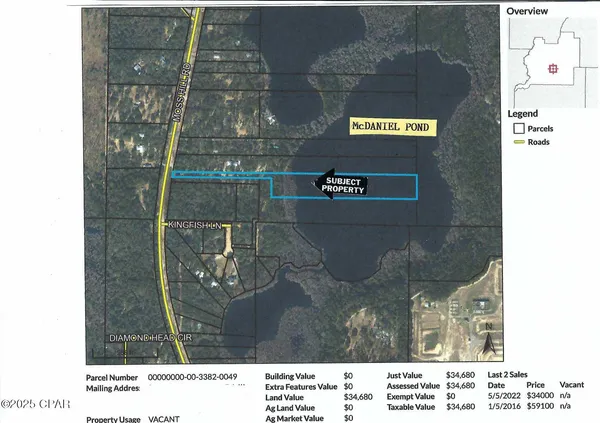 $35,000 | 0 Moss Hill Road, Chipley, FL 32428