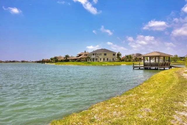 a view of swimming pool with garden