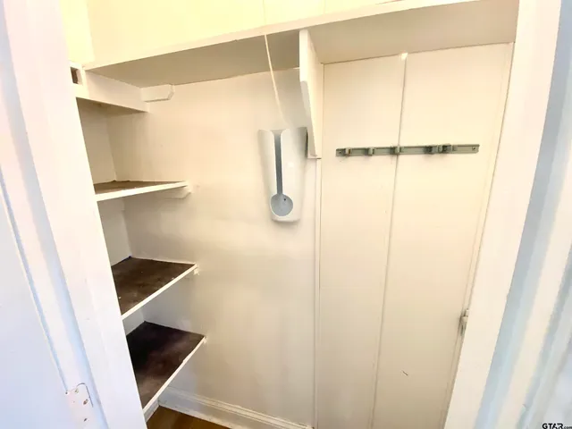 a view of walk in closet