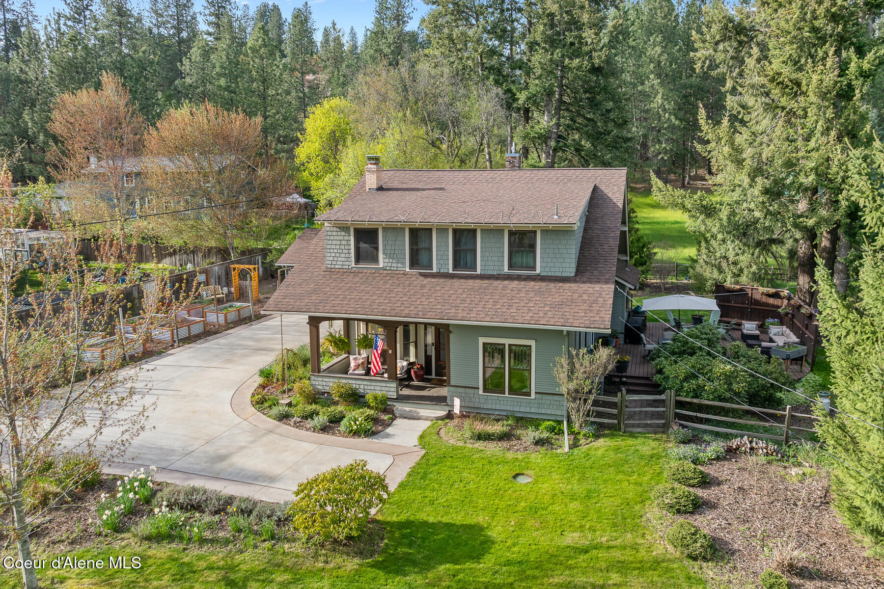 1040 North 23rd Street Coeur D'Alene, ID 83814 - Photo 49 of 58 Aerial_1040N23rdSt-1