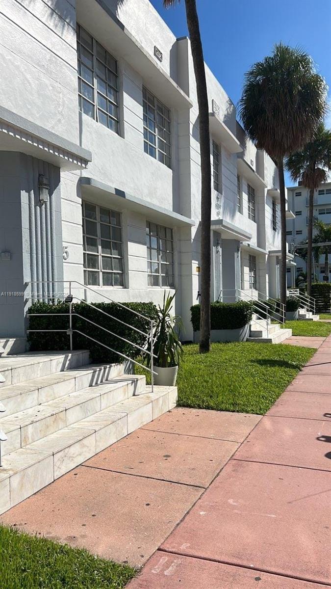 801 8th Street, Unit 201 Miami Beach, FL 33139 - Photo 37 of 37 a view of house with yard street and tree s