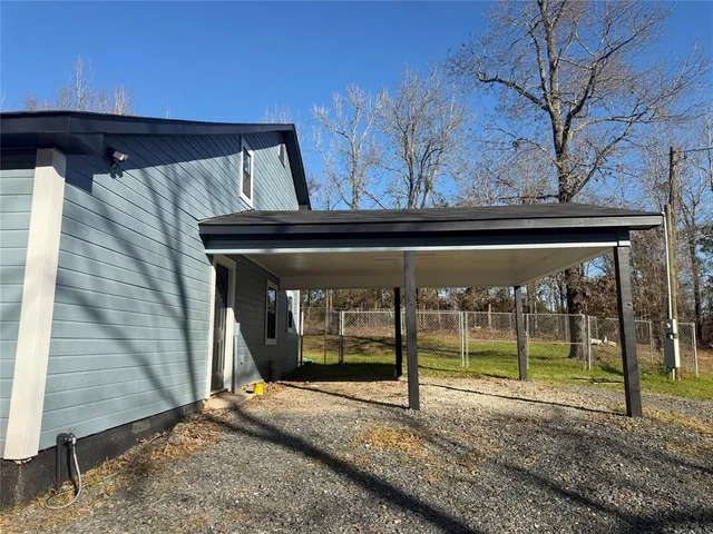 a bathroom with a stove and cabinets