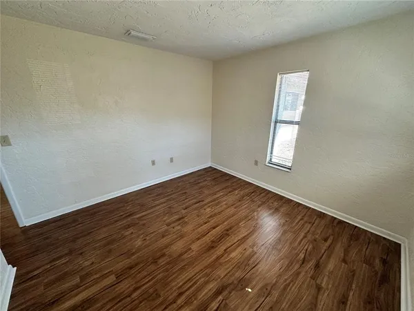 wooden floor in an empty room
