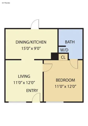$1,150 | 2107 Rondo Street, Unit 104, Charleston, SC 29414
