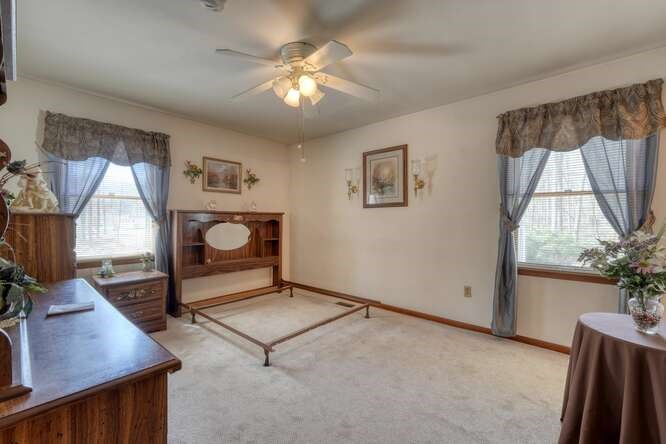 243 Allison Road Blairsville, GA 30512 - Photo 9 of 33 a living room with furniture and a flat screen tv