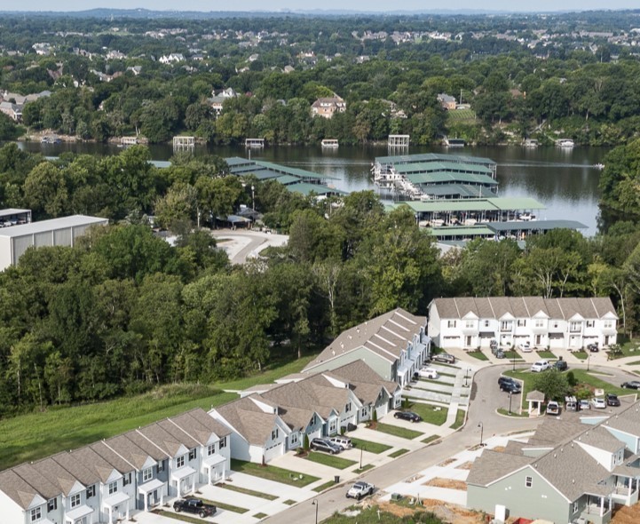 1144 Lock 4 Road, Unit B2 Gallatin, TN 37066 - Photo 1 of 17 a view of a lake with houses