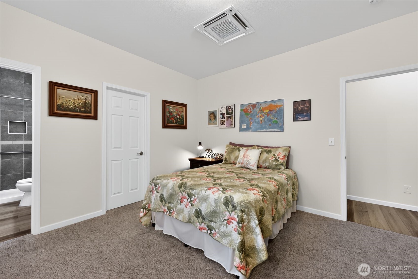 148 East Fox Run Lane Grapeview, WA 98546 - Photo 21 of 32 a bedroom with bed and a window