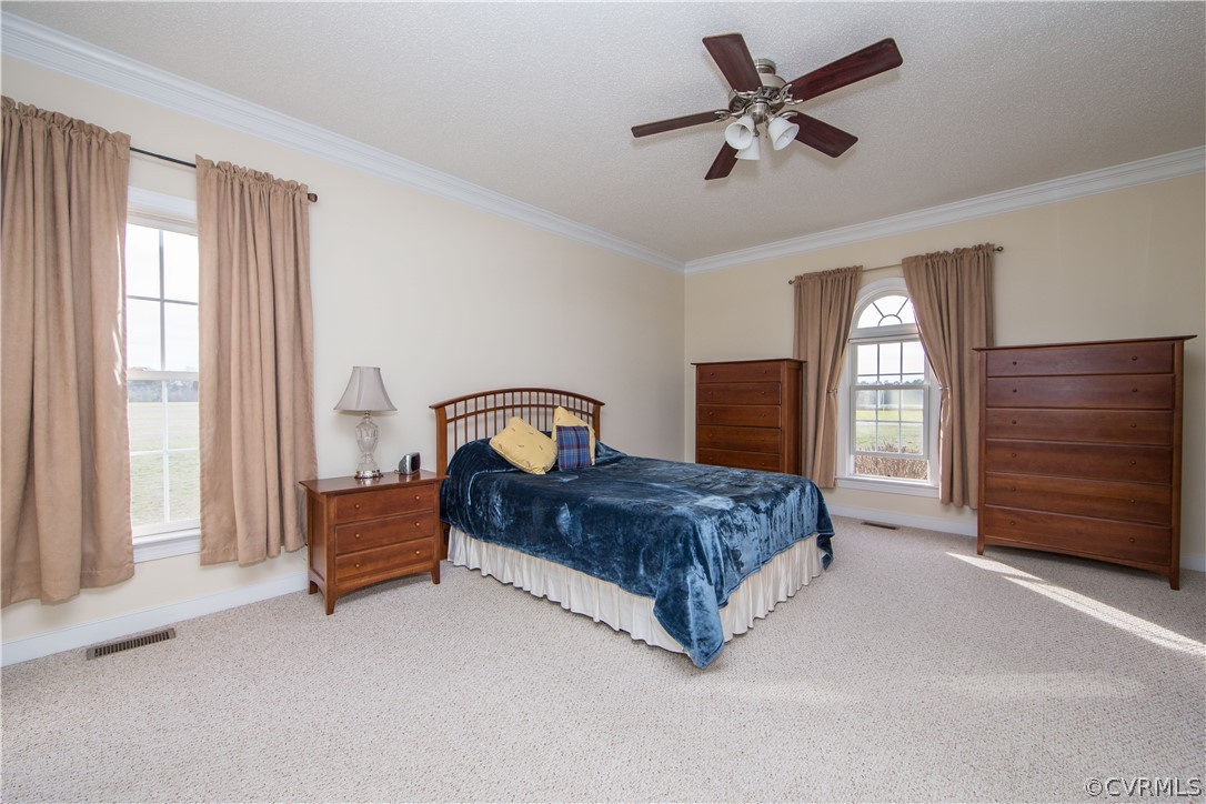 16840 Loving Union Road Disputanta, VA 23842 - Photo 12 of 35 a living room with a bed furniture and a window