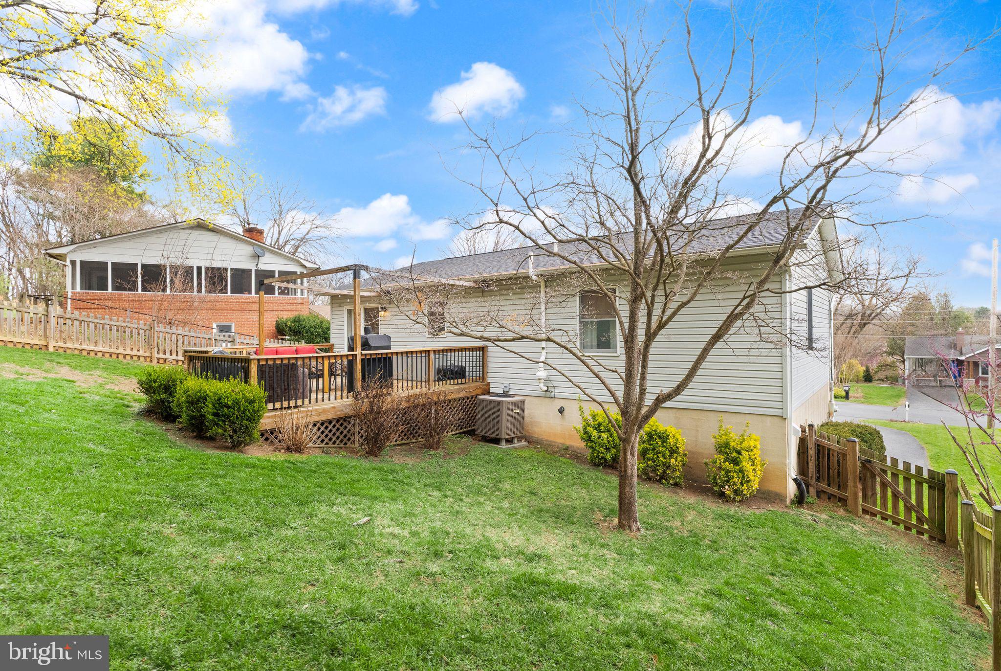 413 George Street Winchester, VA 22601 - Photo 48 of 54 a view of a house with backyard and a tree