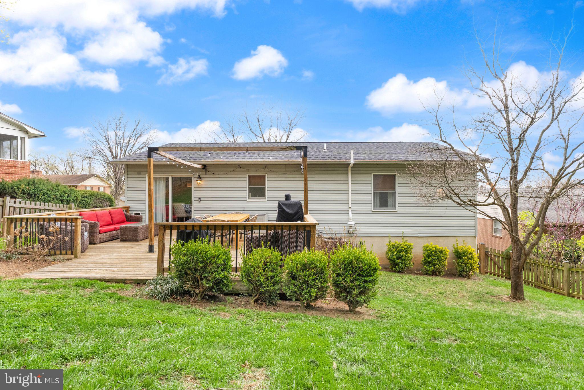 413 George Street Winchester, VA 22601 - Photo 49 of 54 a view of a house with backyard and sitting area