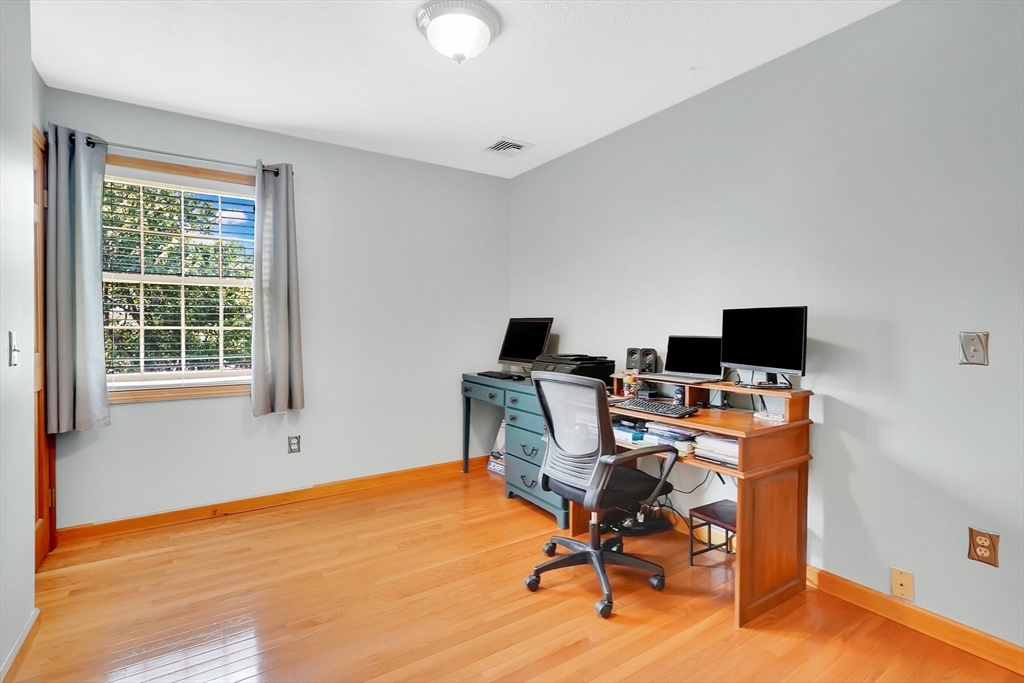 5 Evergreen Circle Wilbraham, MA 01095 - Photo 23 of 39 a view of a workspace with furniture and a window