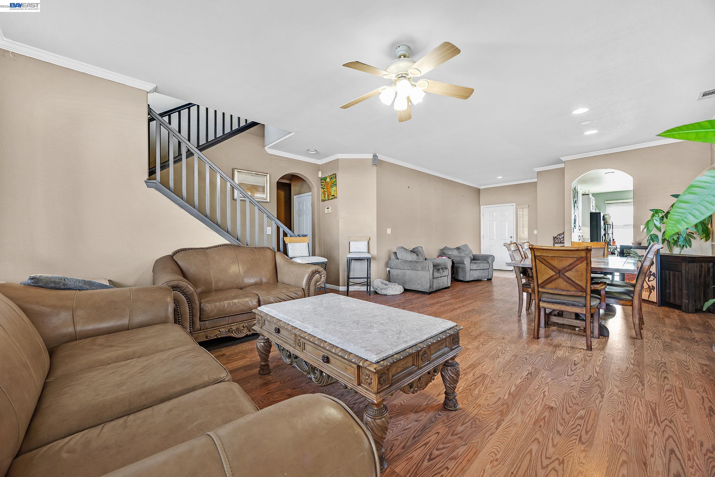 11 Fallen Leaf Court Rodeo, CA 94572 - Photo 4 of 6 a living room with furniture and a wooden floor