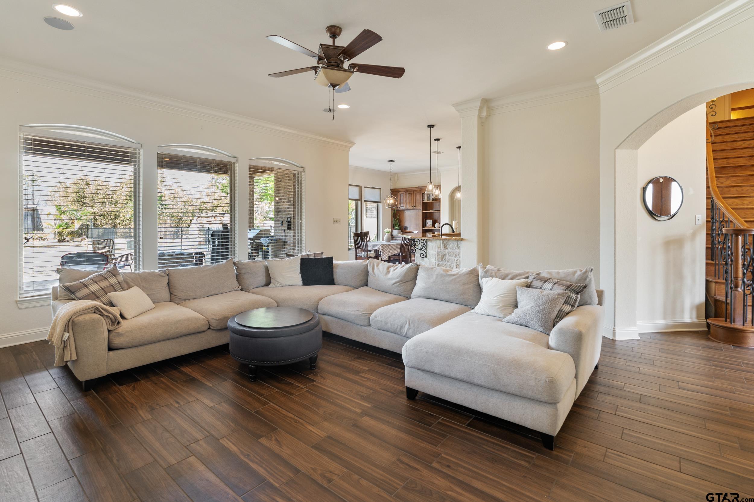1509 Cooks Crossing Tyler, TX 75703 - Photo 11 of 48 a living room with furniture and a large window