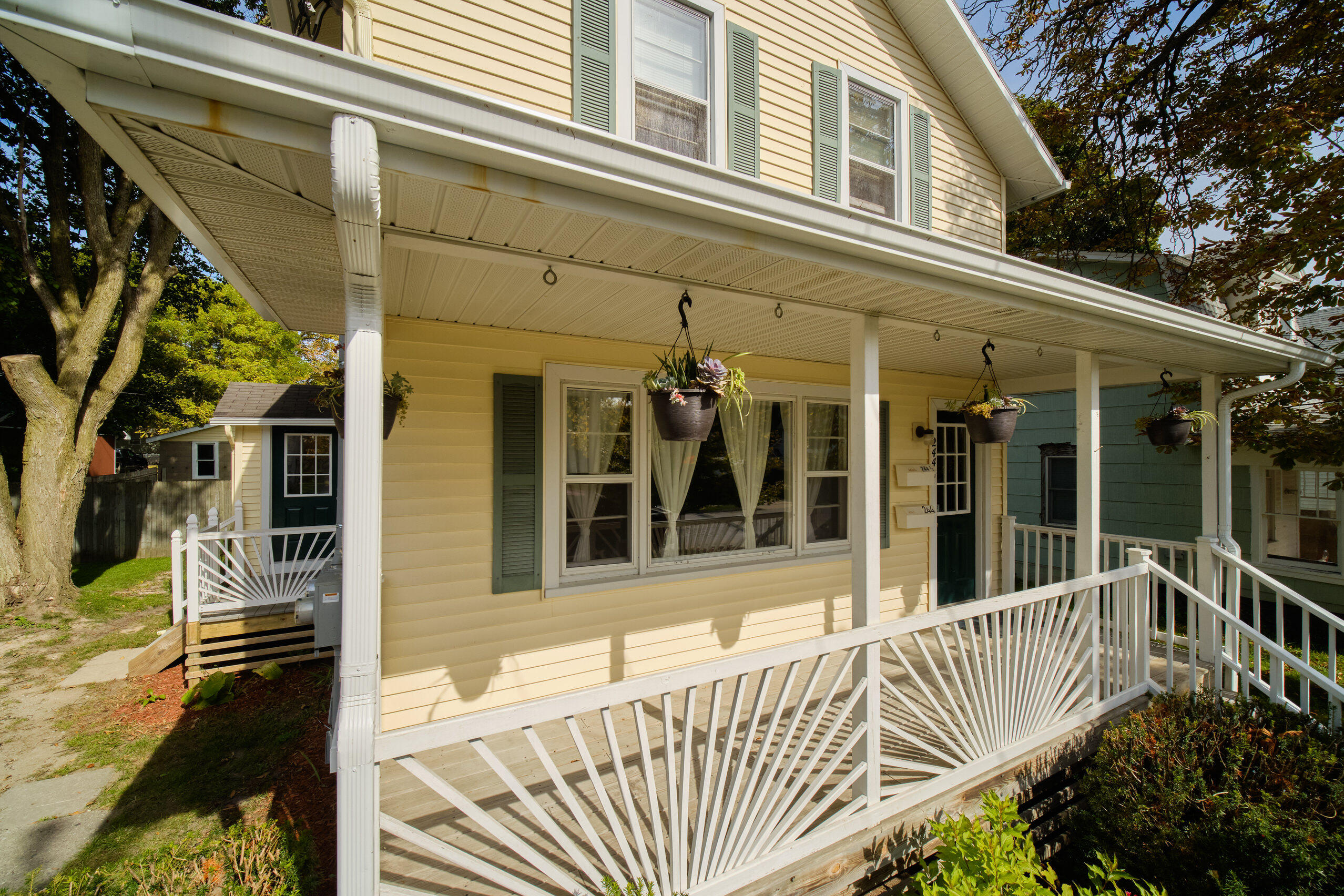 244 5th Street Manistee, MI 49660 - Photo 2 of 45 Covered front porch
